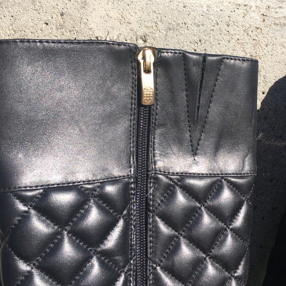 Vince Camuto Quilted Leather Boots - Picture 4 of 8